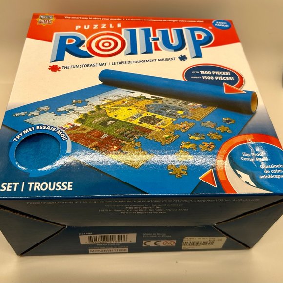 MasterPieces Jigsaw Puzzle Roll & Storage Box (BRAND NEW) - Picture 3 of 4